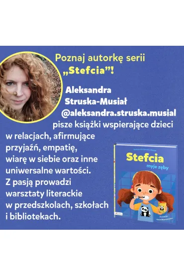 Stefcia myje z�by - Aleksandra  Struska-Musia�