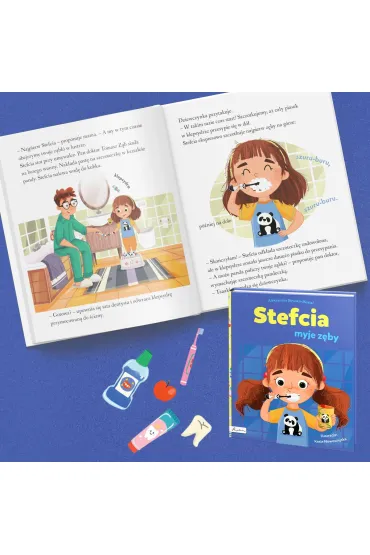 Stefcia myje z�by - Aleksandra  Struska-Musia�