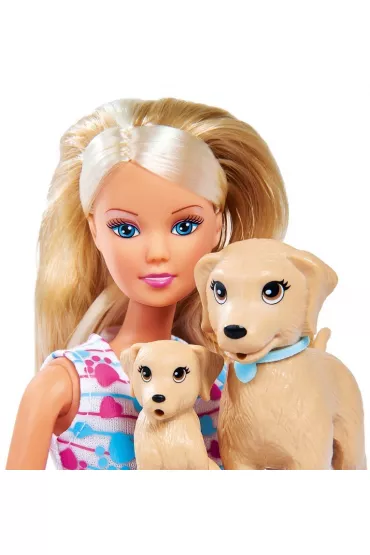 Lalka 29 cm Steffi na spacerze SIMBA 105733310