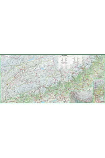 Indian Himalaya trekking map 1:350 000  laminat V2