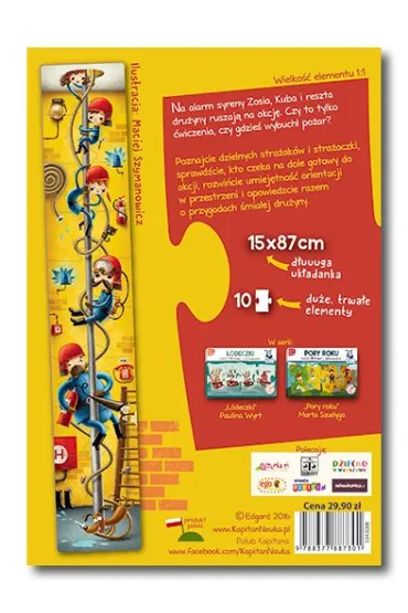 Puzzle Uk�adam i opowiadam. Stra�acy Edgard