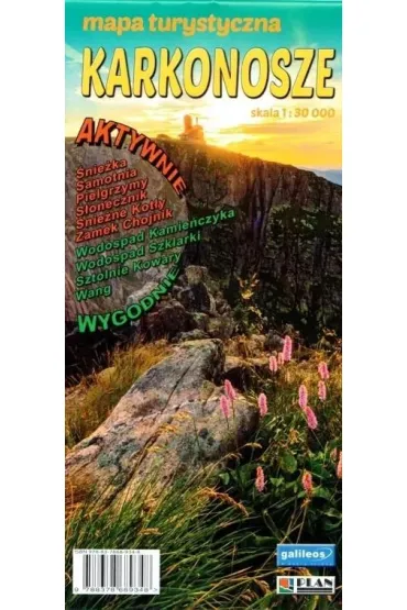 Mapa - Karkonosze dla aktywnych 1:30 000
