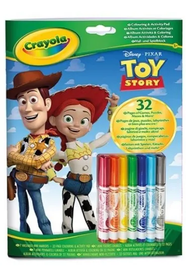 Kolorowanka z flamastrami Toy Story