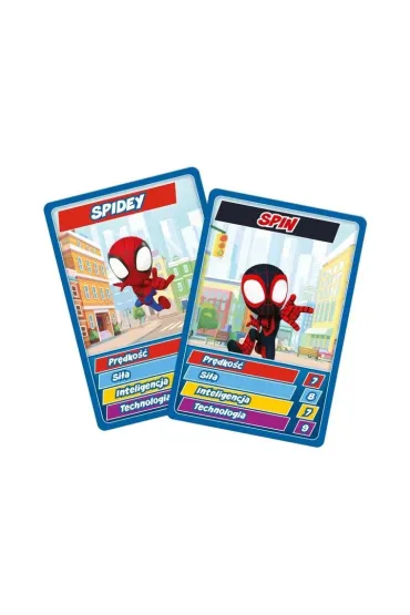 Gra Top Trumps Juniors Spidey & friends