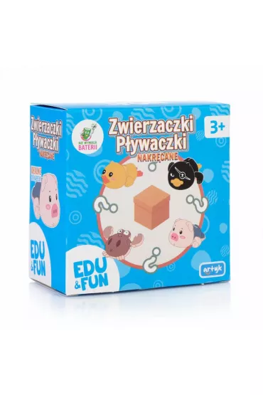 Zwierzaczki p�ywaczki - zabawka do wody mix Artyk