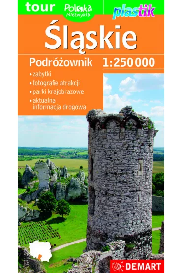 Podr�ownik. Mapa wojew�dztwa - �l�skie 1:250 000