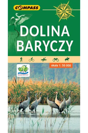 Mapa turystyczna Dolina Baryczy 1:50 000 w.2022