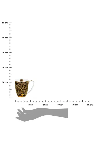 Duo Sp. z o.o. Porcelanowy kubek Klimt Tree Of Life 350 ml