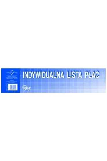Michalczyk i Prokop Druk Indywidualna Lista P�ac 1/3 A3 494898, MiP