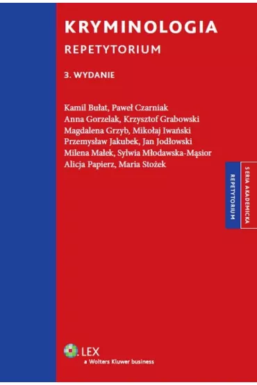 Kryminologia. Repetytorium - Alicja Papierz, Maria Sto�ek, Miko�aj Iwa�ski