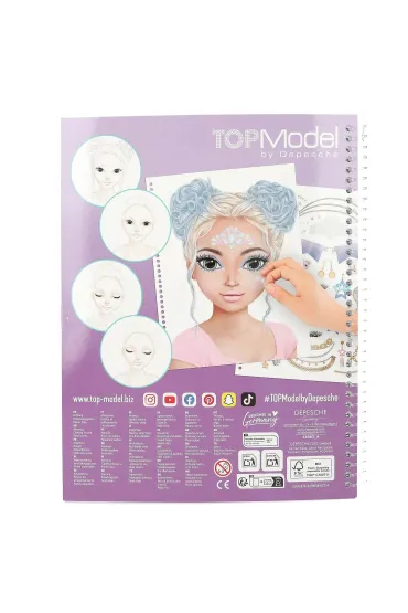 Kolorowanka Top Model Make Up 13983A