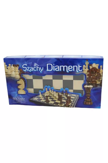 Szachy Diament drewniane Rafa� Magiera