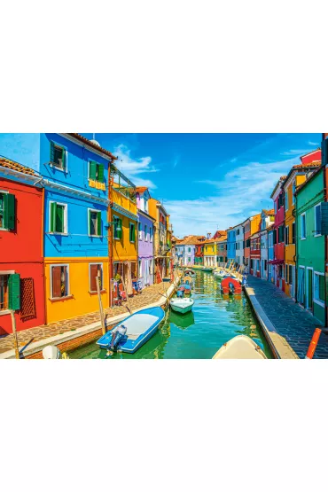 Puzzle 1000 el. Burano Colors, Italy Castorland