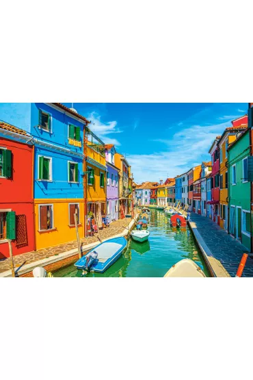 Puzzle 1000 el. Burano Colors, Italy Castorland