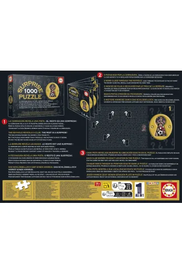 Puzzle 1000 Surprise Puzzle Pi�ka no�na 113803 Educa