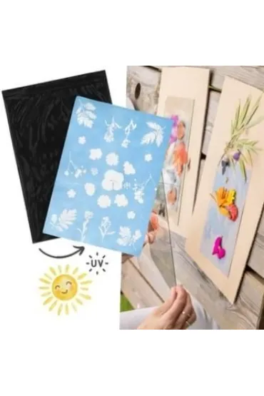 Esschert Design S�oneczny papier fotograficzny UV A4 6 szt