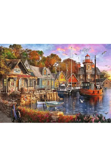 Puzzle 1000 el. Nadmorski zak�tek Trefl