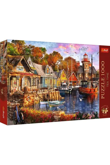 Puzzle 1000 el. Nadmorski zak�tek Trefl