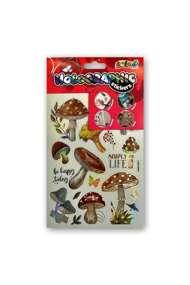 Naklejki holographic mushrooms PENMATE