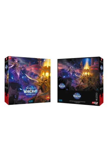 Puzzle 1000 Gaming World of Warcraft Midnight Against the Void Good Loot