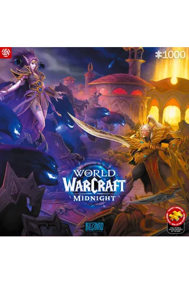 Puzzle 1000 Gaming World of Warcraft Midnight Against the Void Good Loot
