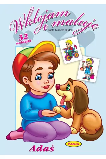 Wklejam i maluj�. Ada� - Mariola Budek