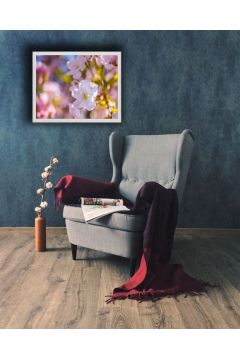 Wiosenne kwiaty - plakat premium 100x70 cm