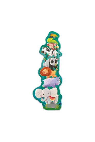 Puzzle Gra magnetyczna - Przyjaciele z d�ungli Dodo