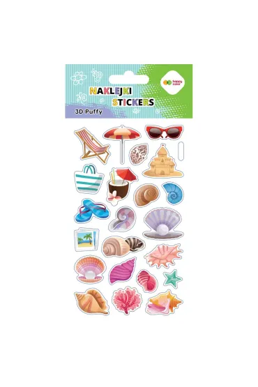 Happy Color Naklejki 3D PUFFY-Sea 10x20cm