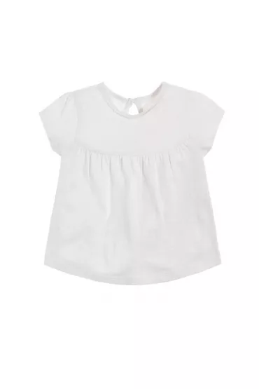 T-Shirt Dziewczcy Biay 62 Cm Cool Club