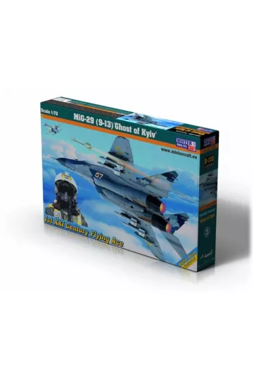 Model do sklejania 1:72 My�liwiec MiG-29 (9-13) Duch Kijowa Zestaw farby + p�dzelek Olymp Aircraft