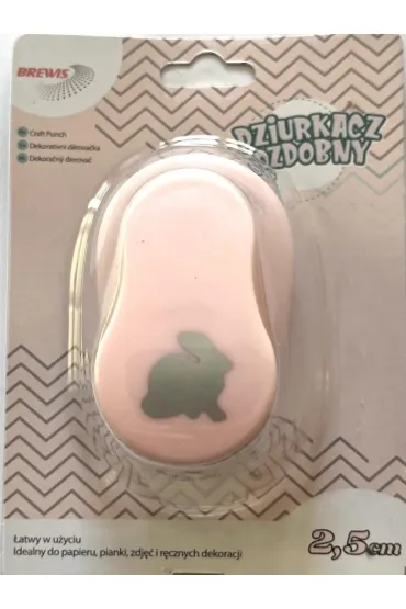 Brewis Dziurkacz ozdobny Kr�lik 2.5cm