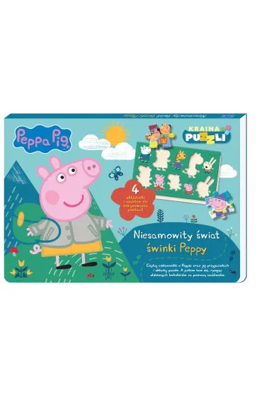 Peppa Pig. Kraina puzzli. Niesamowity �wiat �winki Peppy