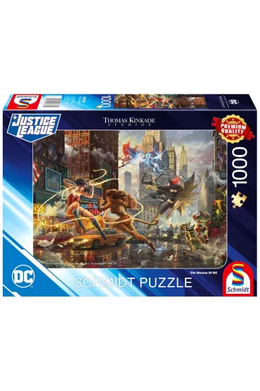 Puzzle 1000 el. PQ Thomas Kinkade Kobiety z uniwersum Schmidt - Thomas  Kinkade