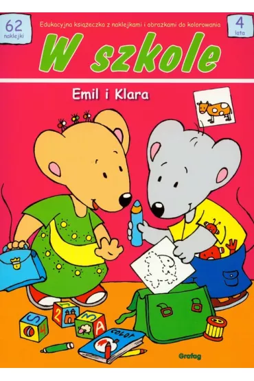 Emil i Klara W szkole z naklejkami