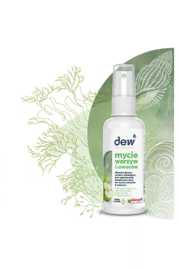Dew Child Care rodek do mycia warzyw i owocw 65 ml