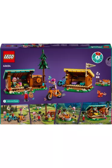 LEGO FRIENDS Przytulne domki na letnim obozie 42624