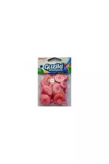 Brewis Guziki kreatywne GU5 r�owy 40g