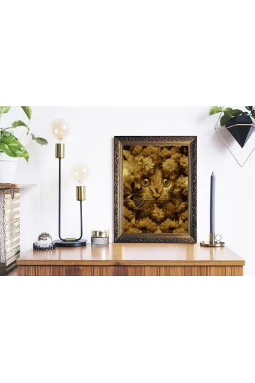 Twoje Hobby Malowanie po numerach - Ma�y kot w kwiatach 40x50cm