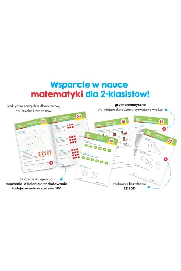 Matematyka. Karty pracy. Klasa 2. Kapitan Nauka. EDUseria - Ma�gorzata Skura