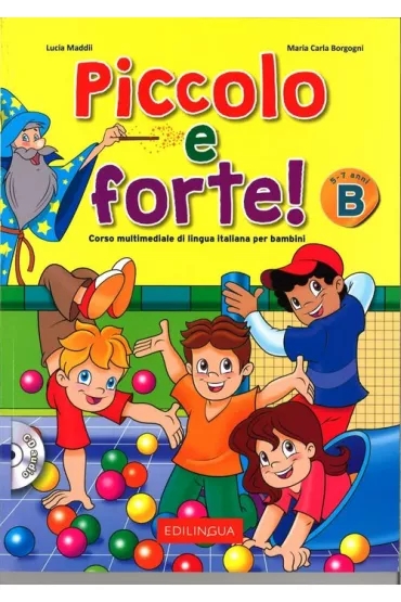 Piccolo e forte B podr�cznik + Audio online - Lucia Maddii, Maria Carla Borgogni