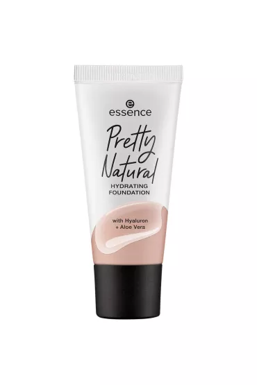 Essence Pretty Natural Hydrating Foundation 24H d�ugotrwa�y nawil�aj�cy podk�ad do twarzy 050 Neutral Champagne 30 ml