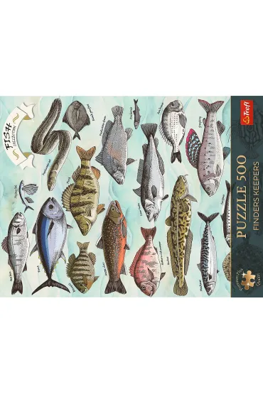 Puzzle 500 Finders Keepers: Ryby TREFL