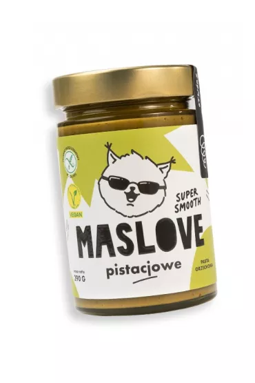 Maslove Pasta orzechowa - pistacja smooth 290 g