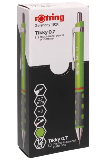 Rotring O��wek automatyczny Tikky 0.7mm neon zielony 2007216,