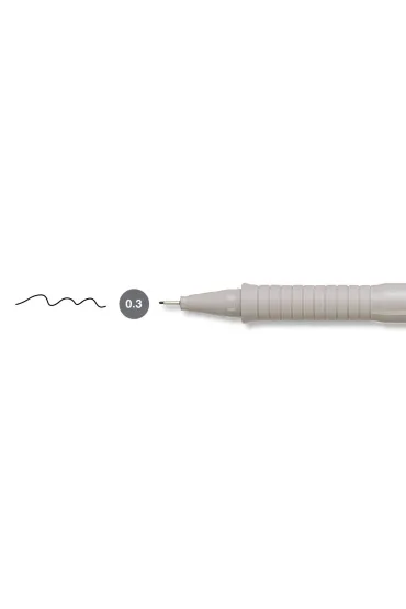 Faber-Castell Cienkopis Ecco Pigment czarny 0.3mm