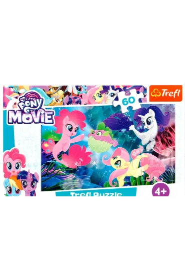 Puzzle 60 el. Podwodne kucyki My Little Pony Movie 2017 Trefl