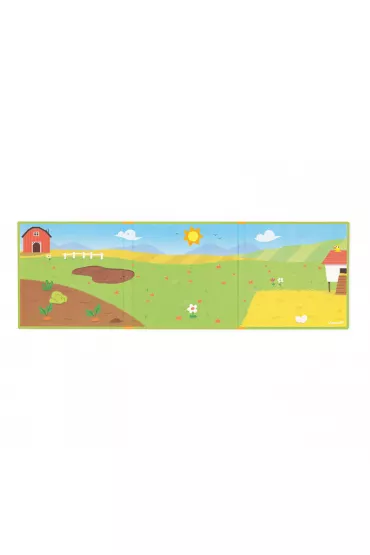 Puzzle Magnetyczna uk�adanka Farma Magneti'stories Janod