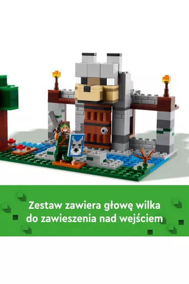 LEGO Minecraft Wilcza twierdza 21261