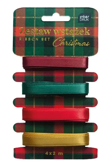 Interdruk Zestaw wst��ek Christmas 4 x 2m